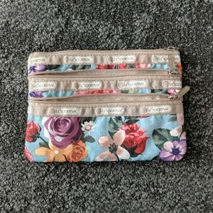 Lesportsac pen case/cosmetic bag